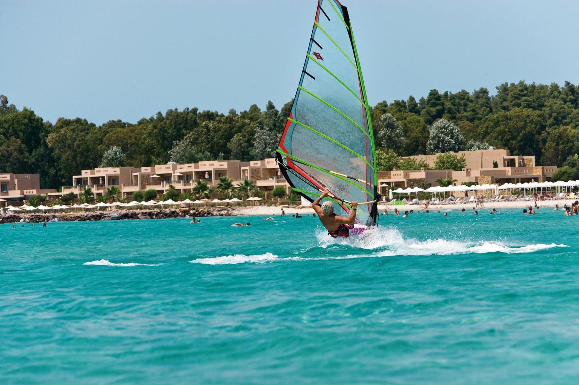 Sani Beach Ngoại thất bức ảnh