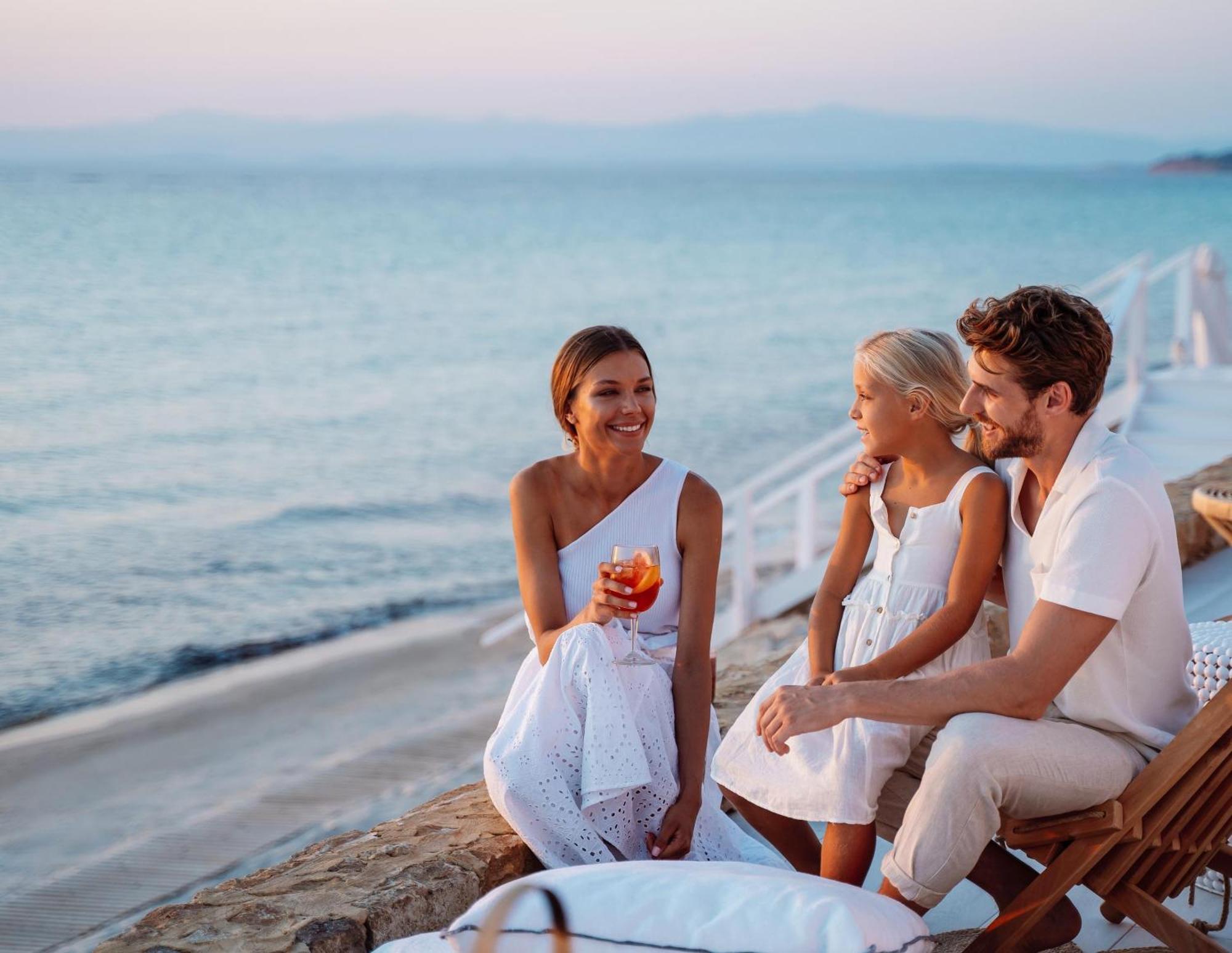 Sani Beach Ngoại thất bức ảnh