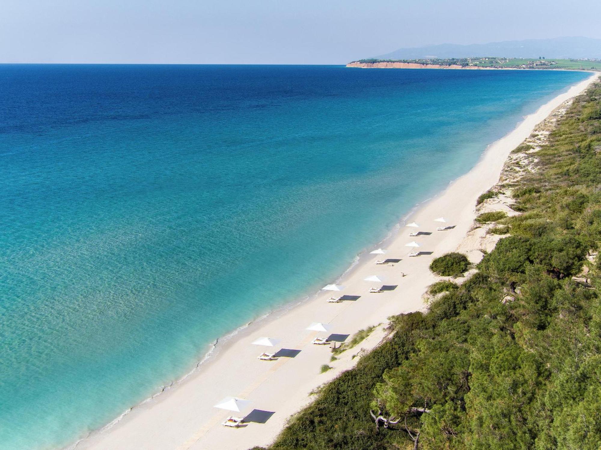 Sani Beach Ngoại thất bức ảnh