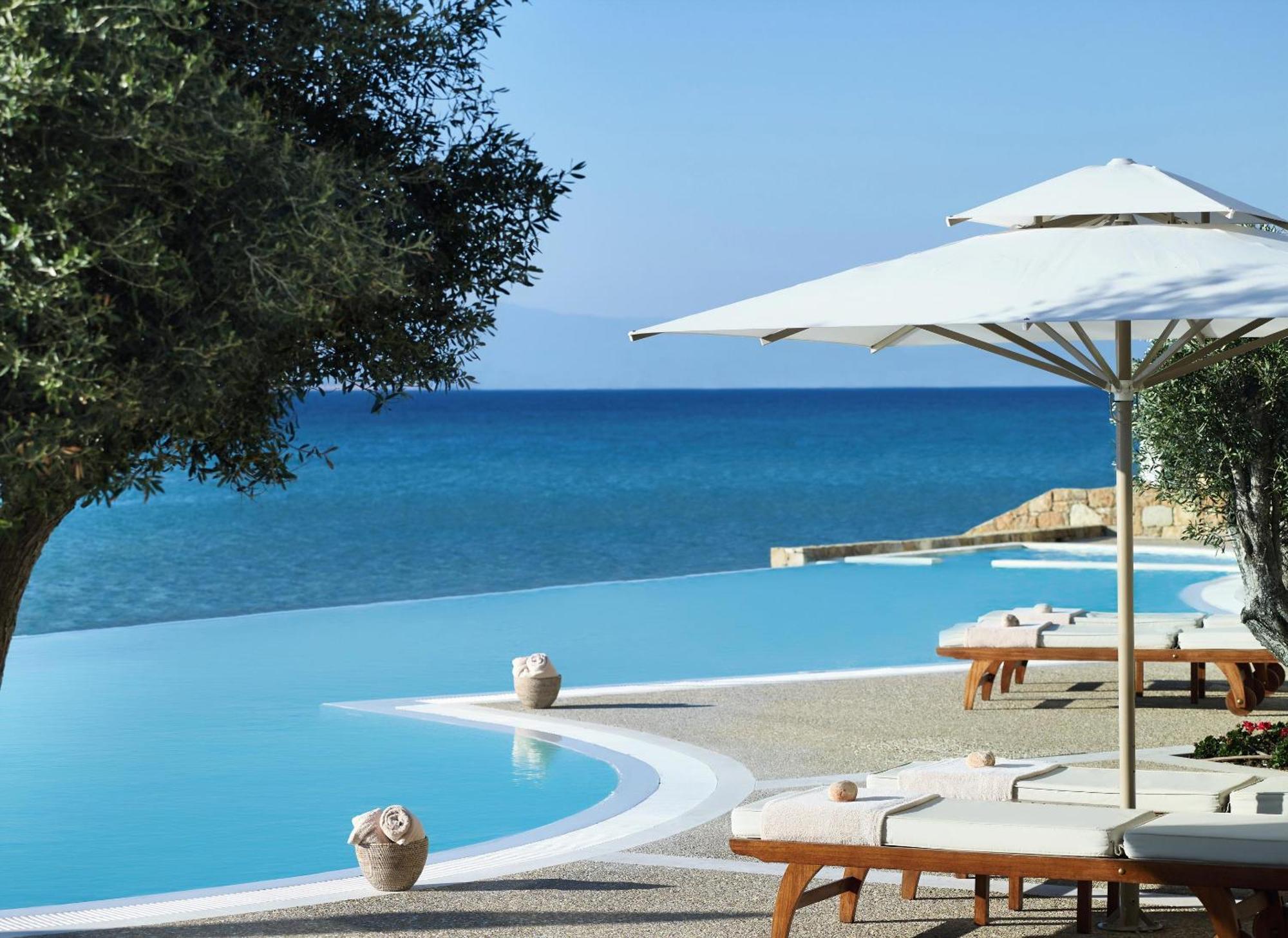 Sani Beach Ngoại thất bức ảnh