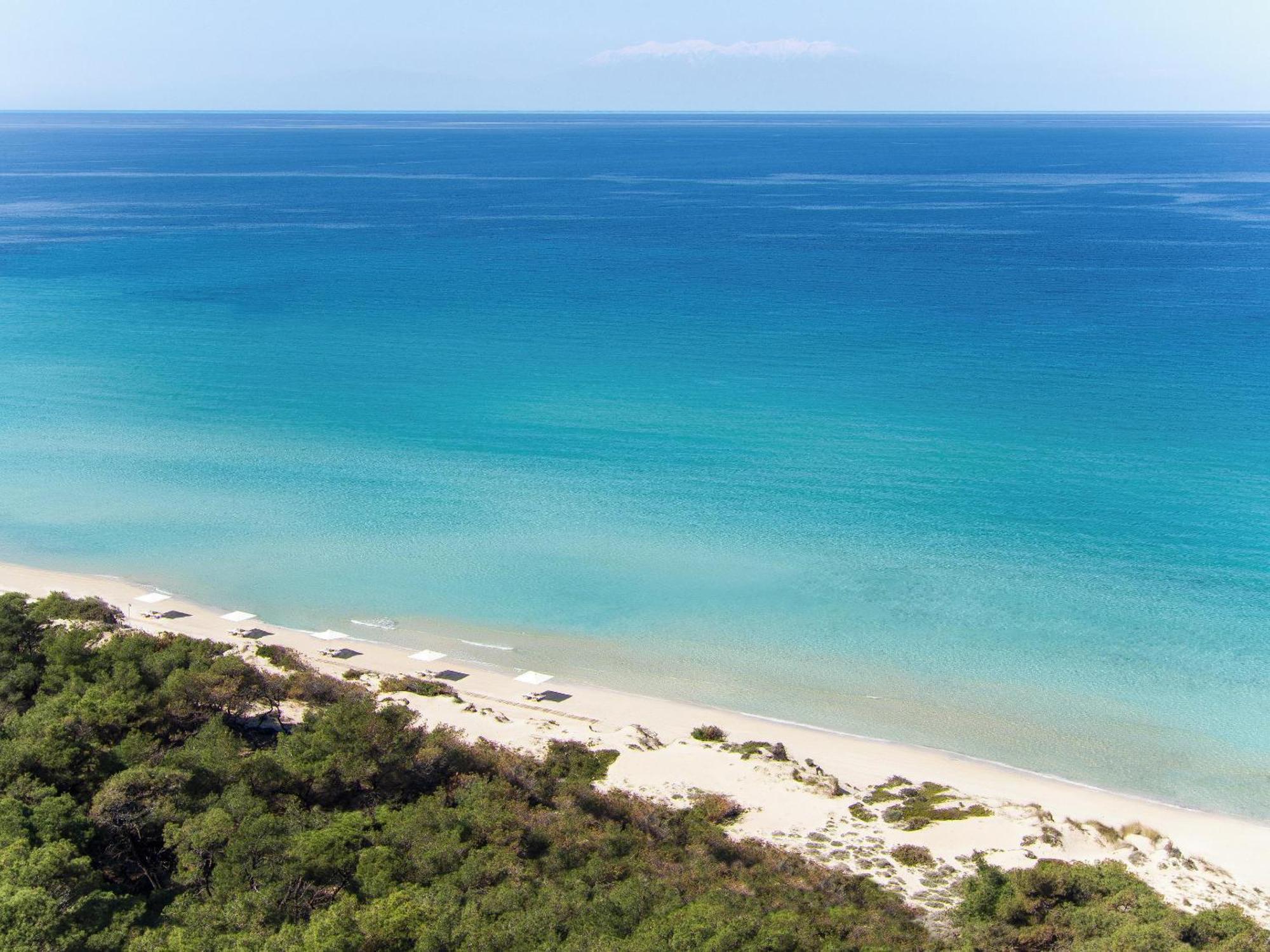 Sani Beach Ngoại thất bức ảnh