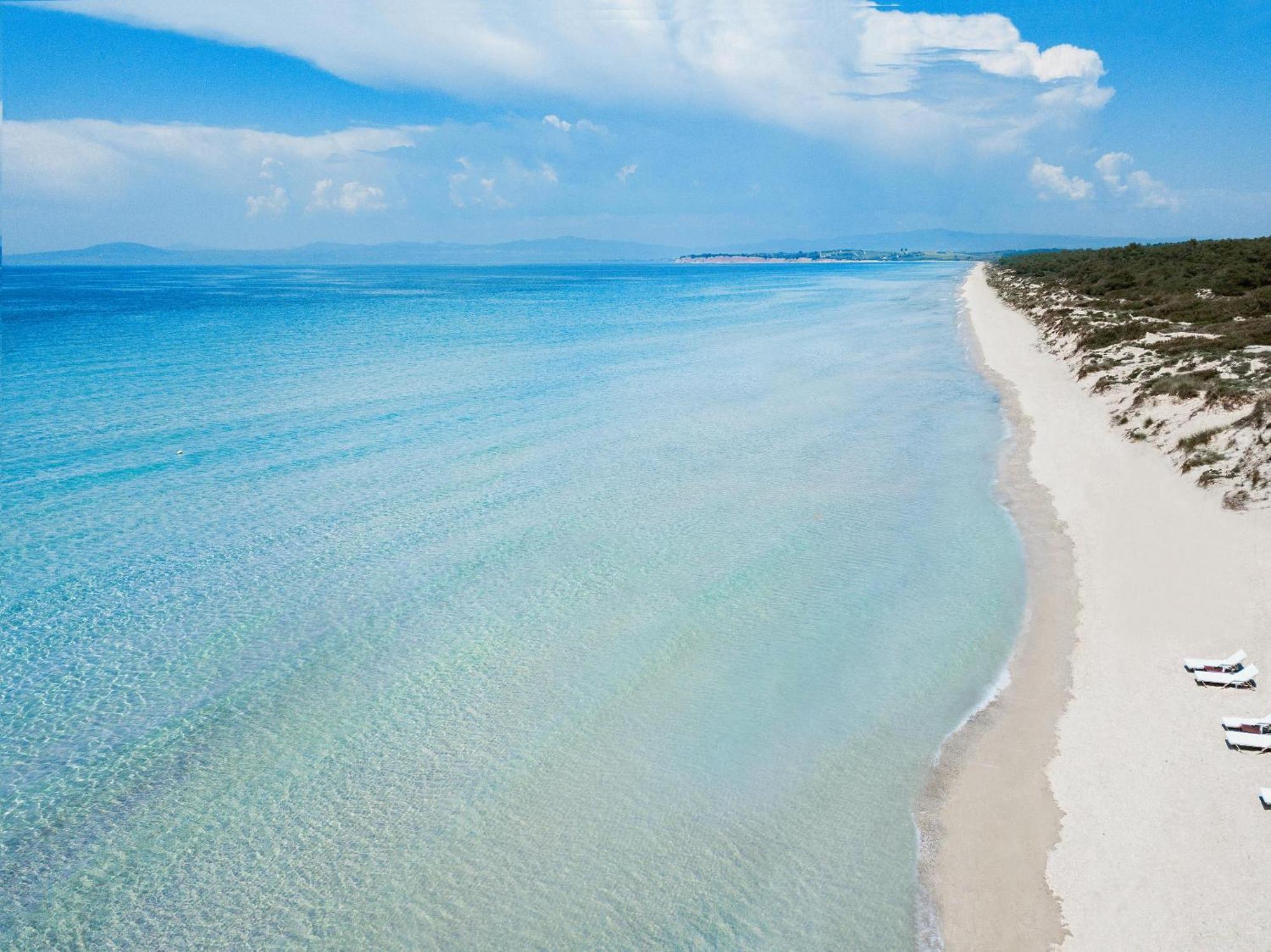 Sani Beach Ngoại thất bức ảnh